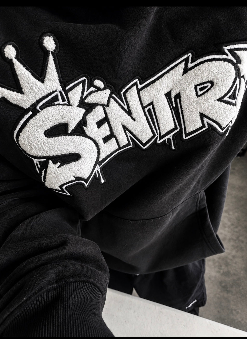 SÈNTRI Drop 2 Chenille Hoodie